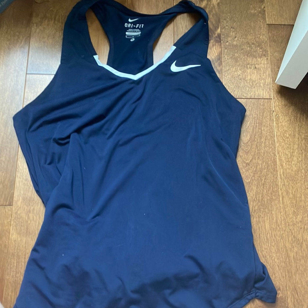 Navy blue Nike tank